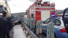 BASENTANA, POCO FA ENNESIMO INCIDENTE, COINVOLTI UN TIR E 2 AUTO!